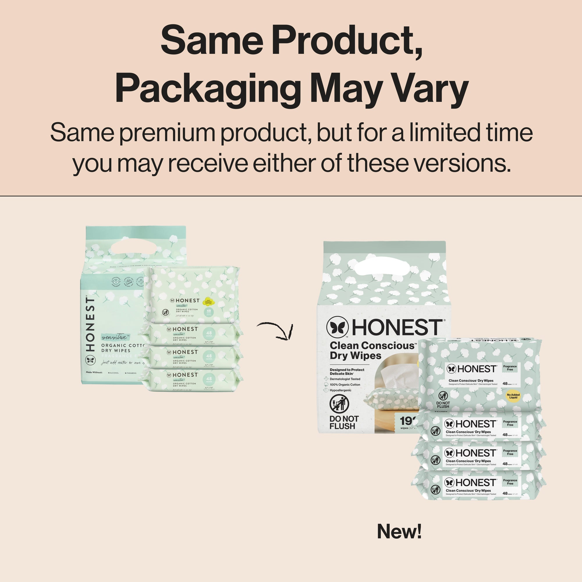 Clean Conscious™ Dry Wipes - Image 10