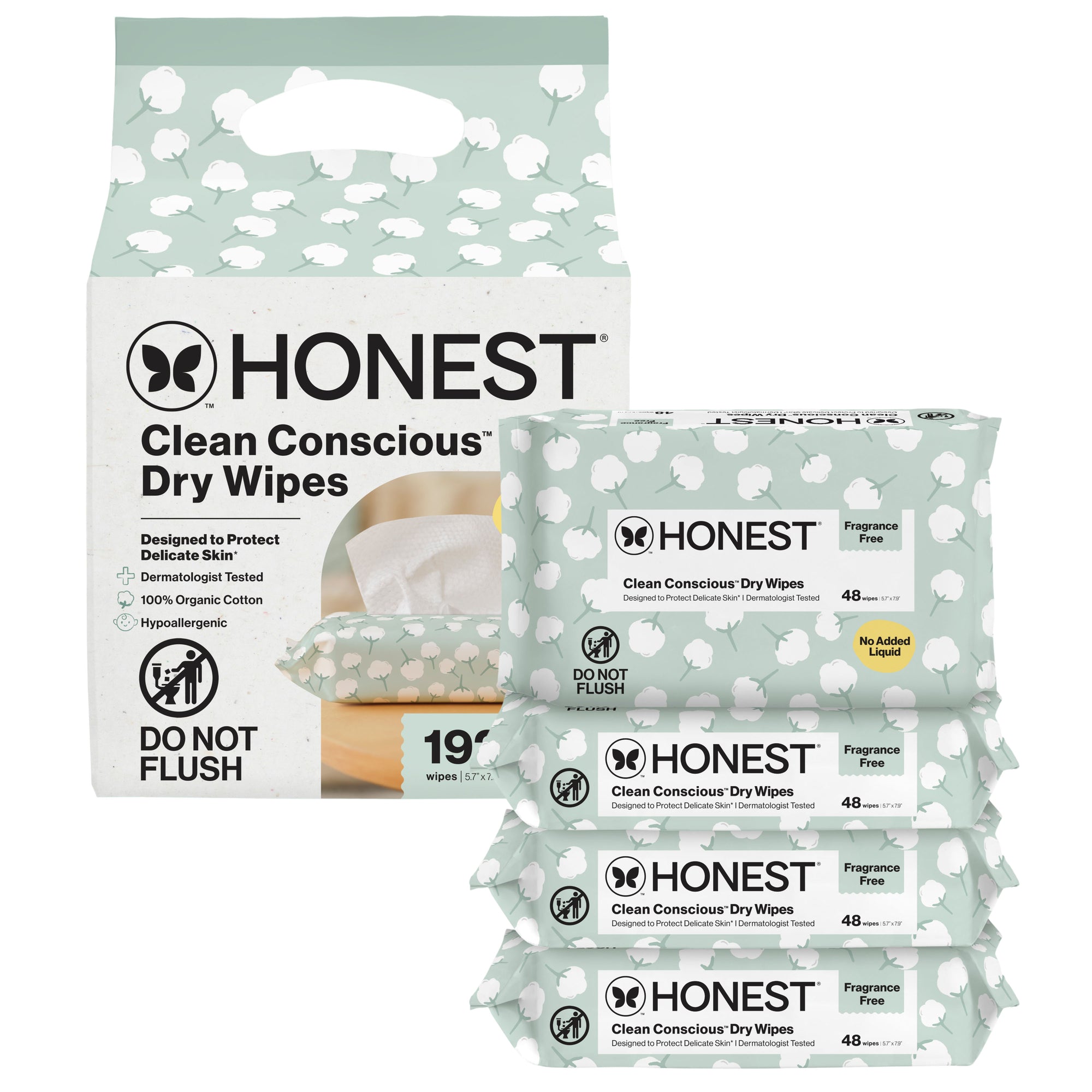 Clean Conscious™ Dry Wipes - Image 2