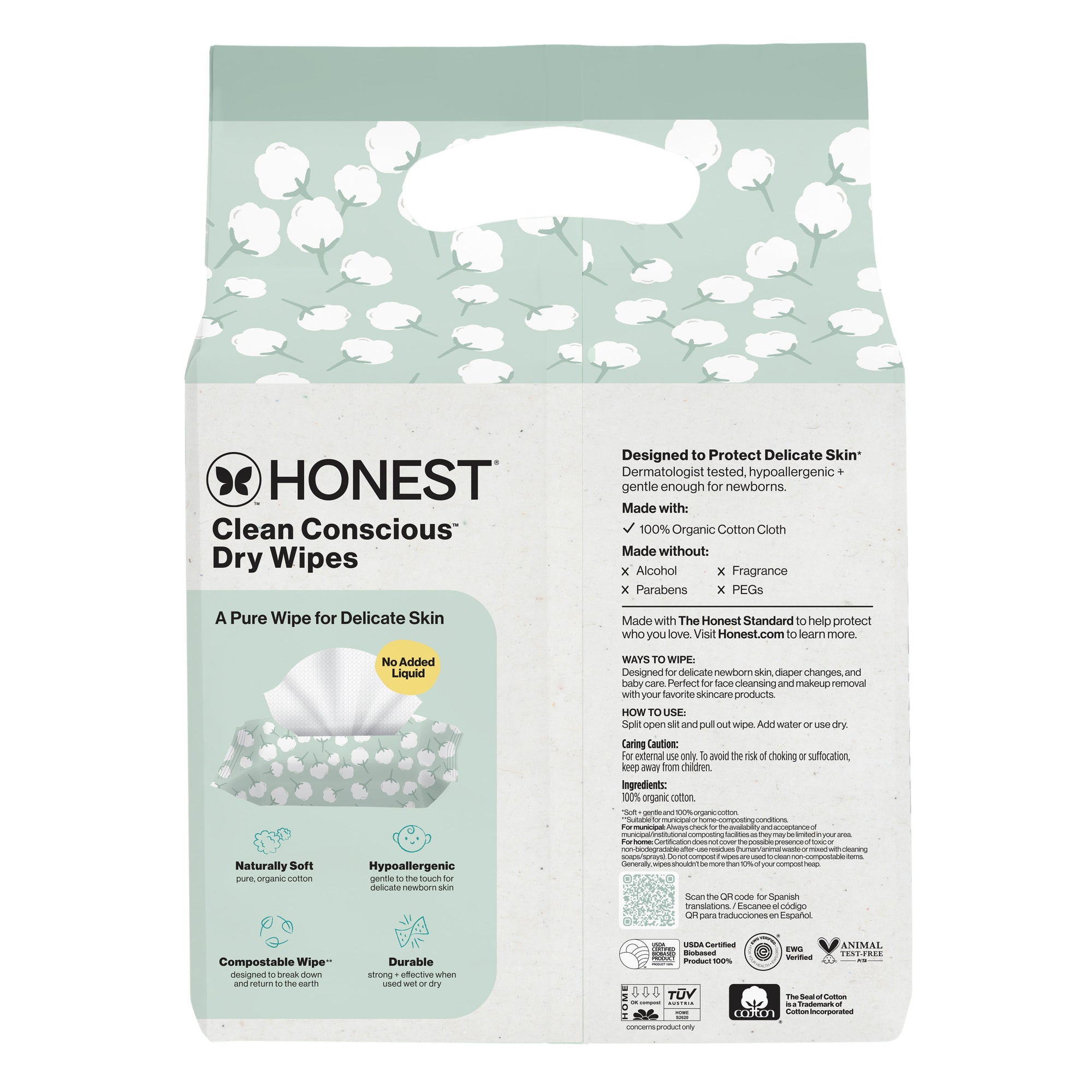 Clean Conscious™ Dry Wipes - Image 13