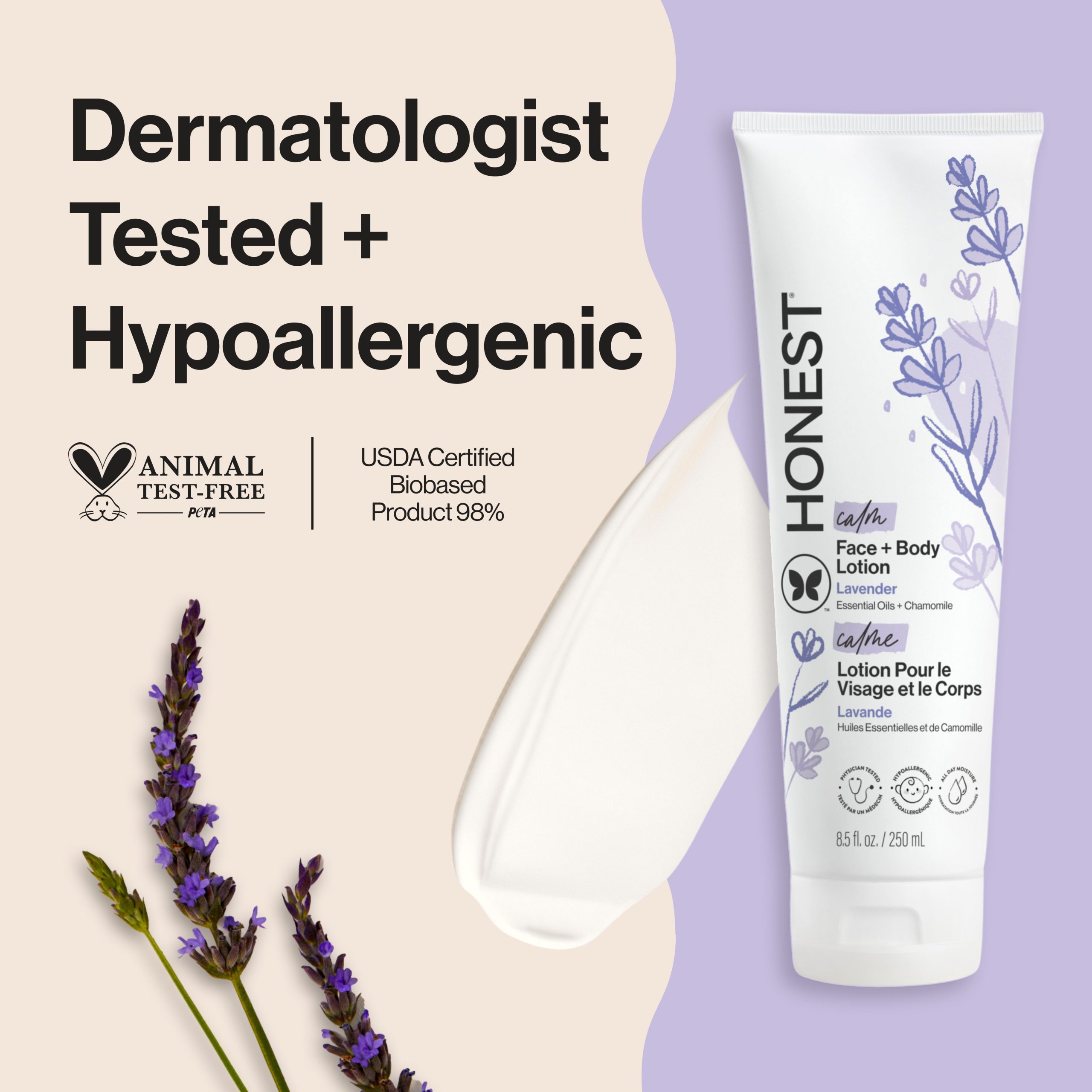 Face + Body Lotion, Calm - Image 2