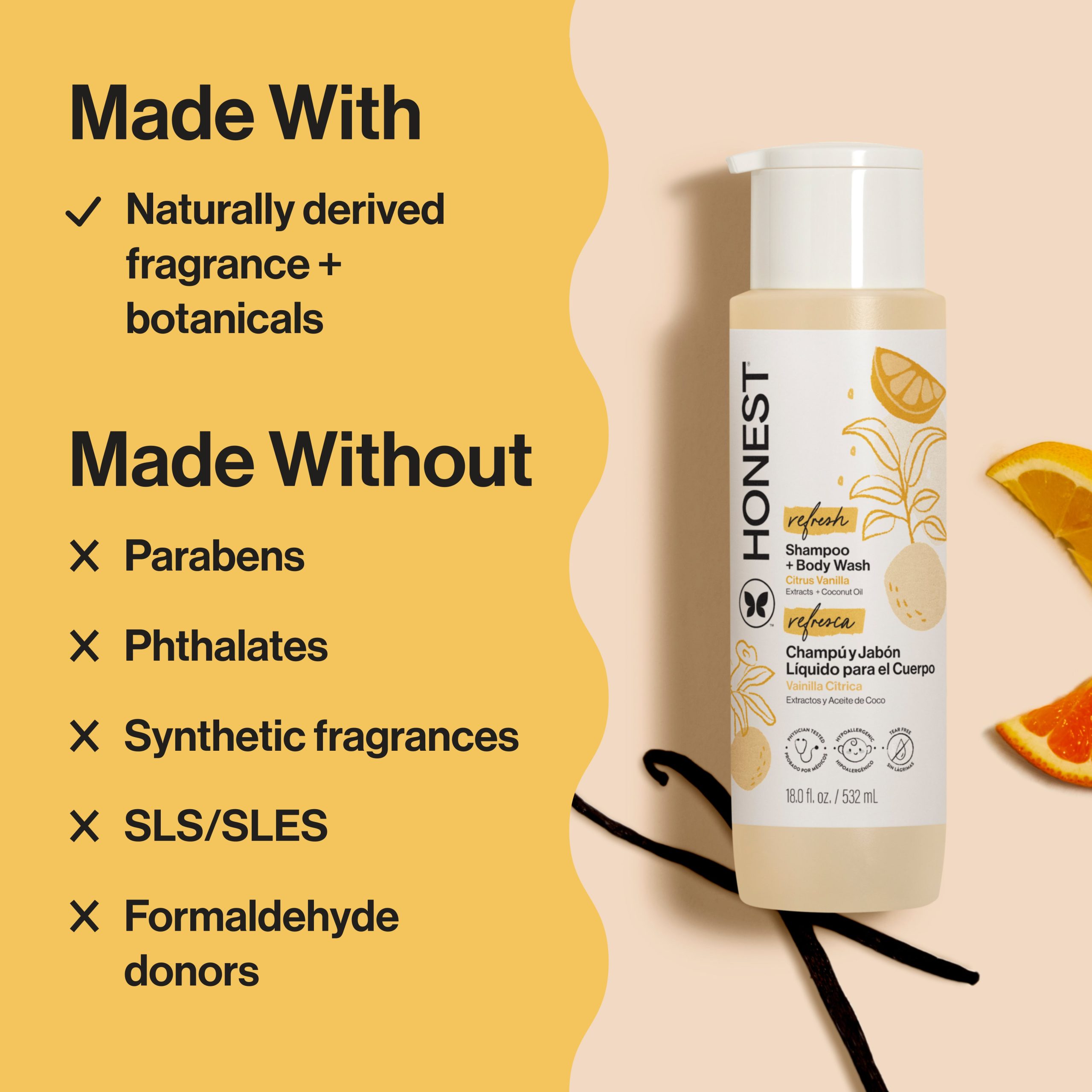 Shampoo + Body Wash, Value Size, Refresh - Image 2