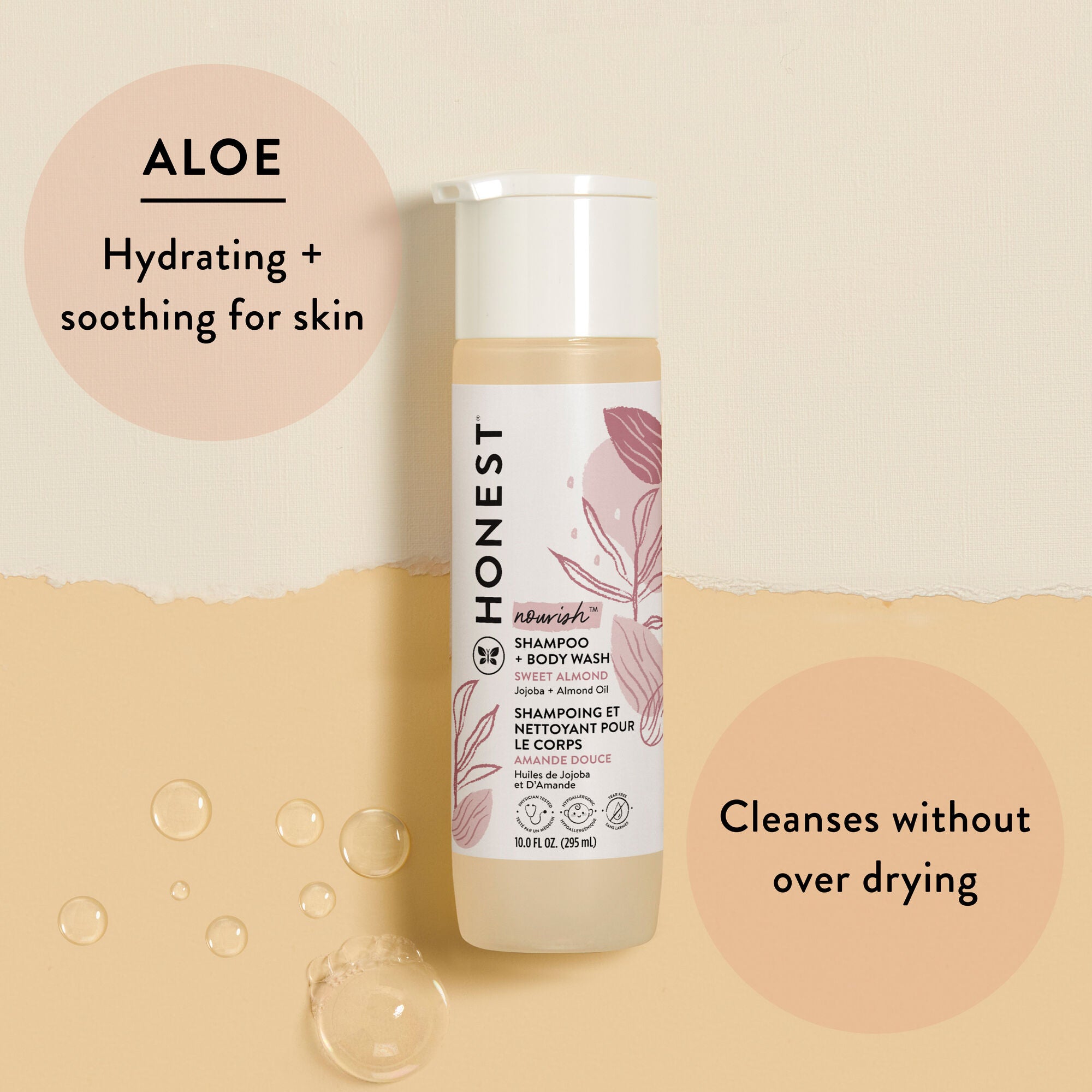 Shampoo + Body Wash, Nourish - Image 2