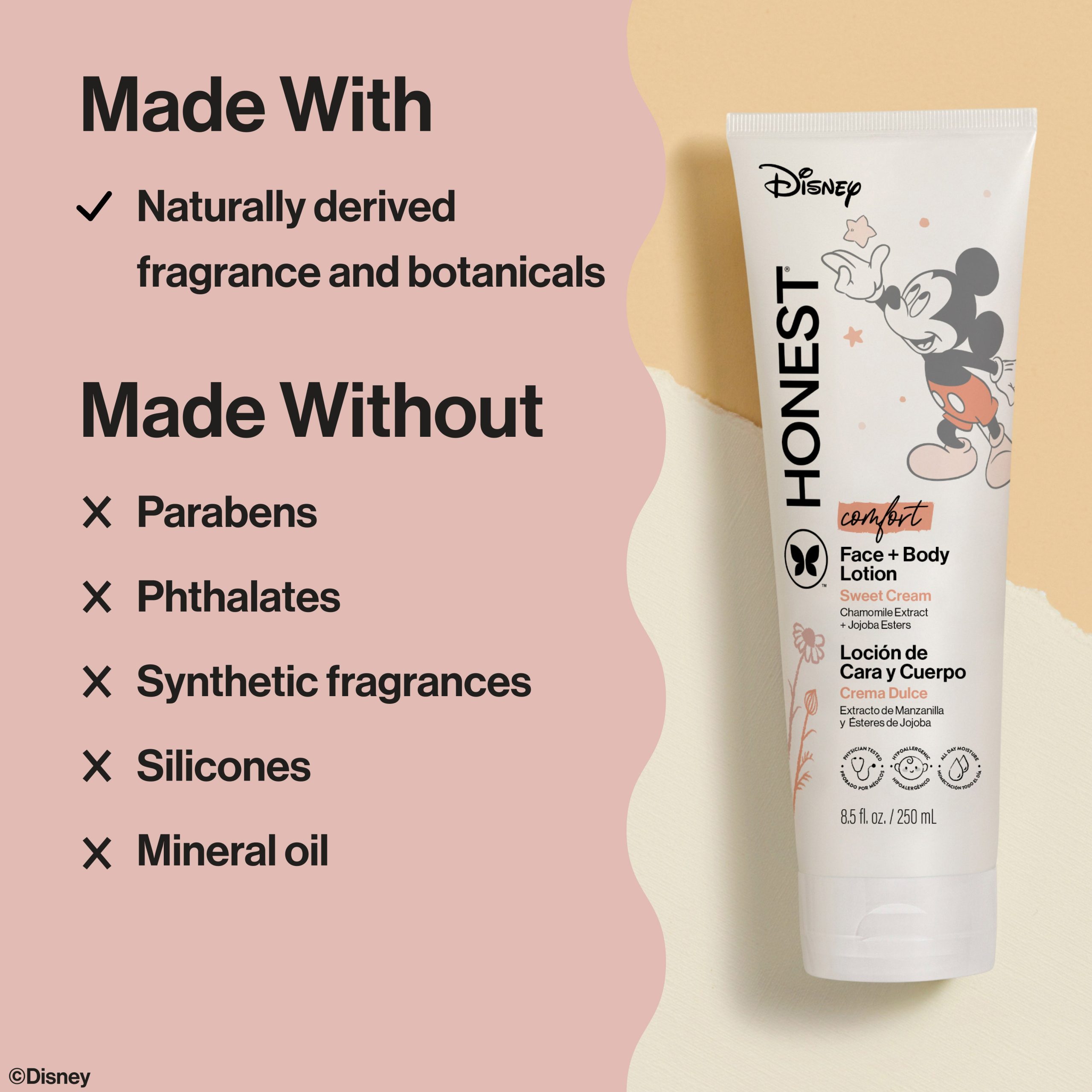 Disney’s Mickey Mouse Face + Body Lotion, Comfort - Image 3