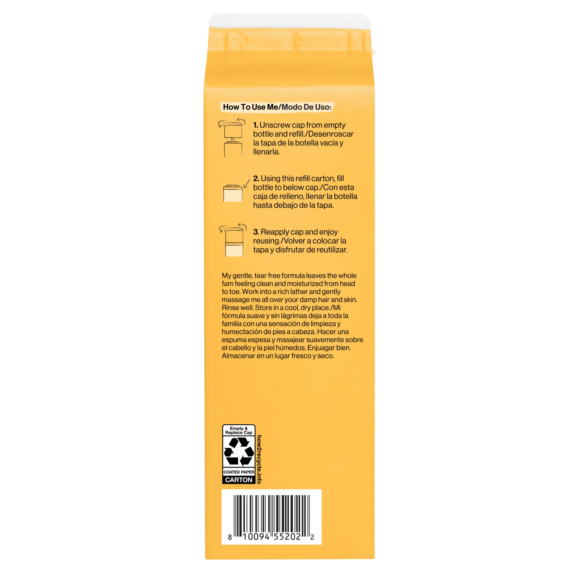 Shampoo Body Wash, Carton Refill, Citrus Vanilla - Image 16