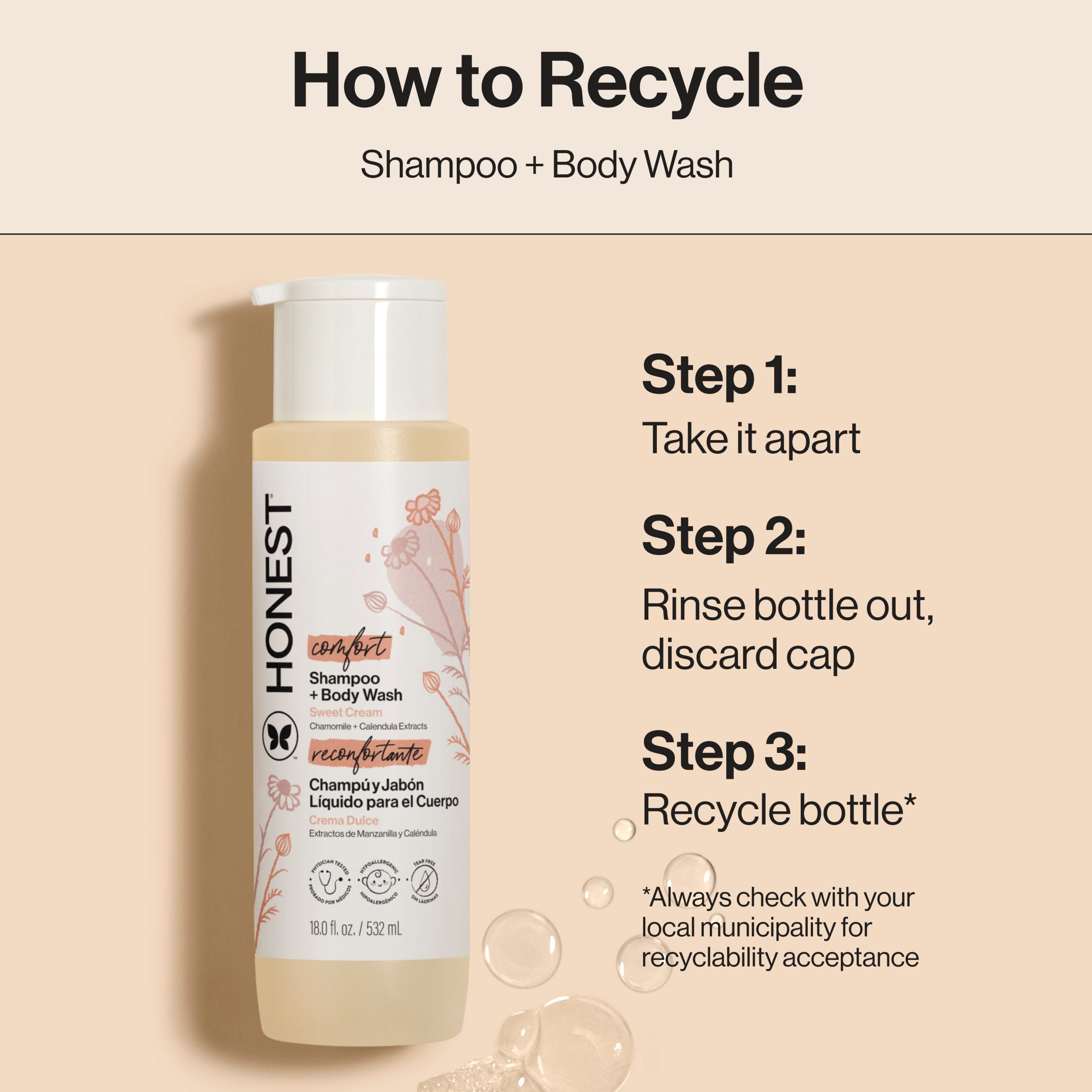 Shampoo + Body Wash, Value Size, Comfort - Image 11